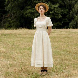 NWT Shirinatra x Gaala Alicia Linen Dress